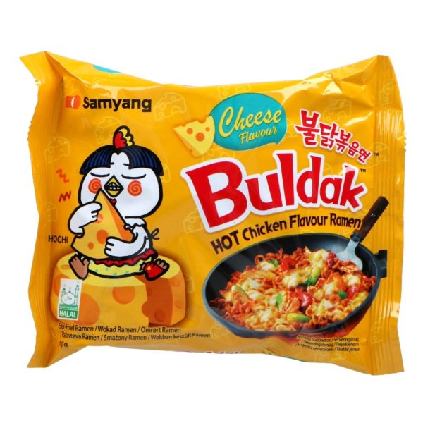 Buldak Ramen Hot Chicken Cheese 140g