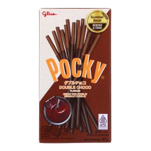 Pocky Biscuit Stick Double Chocolate Flavor