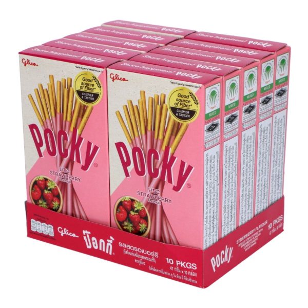 Pocky Biscuit Stick Strawberry Flavor - Image 4