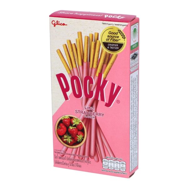 Pocky Biscuit Stick Strawberry Flavor - Image 2