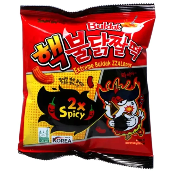 Buldak Zzalduk Snack 2x Spicy 80g