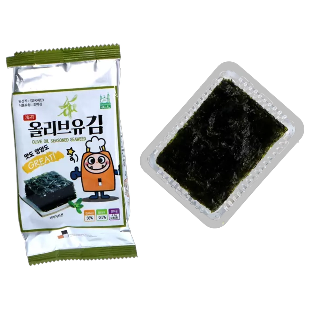 Garimi Olive Oil Seaweed Snack 3x4,2g - Image 3