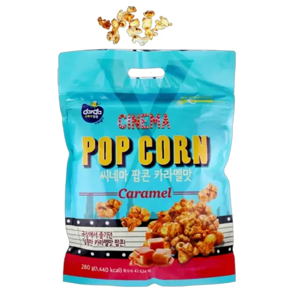 Cinema Popcorn Caramel Zippack 280g - Image 2