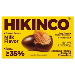Hikinco Manuka Honey Almond Chocolate 35% 60g